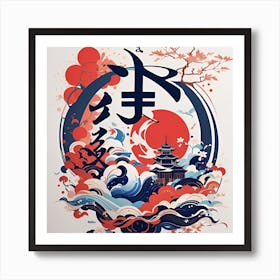 Asian Art Art Print