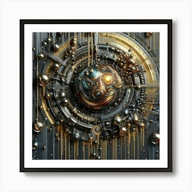 Futuristic Art Art Print