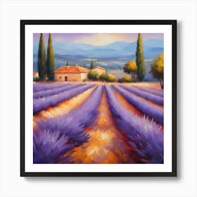 Lavender Fields 2 Affiche