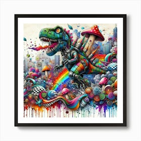 Tyrannosaurus Art Print