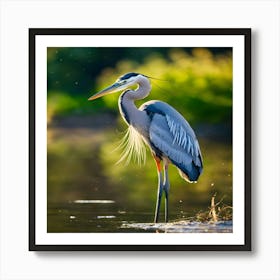 Great Blue Heron 2 Art Print