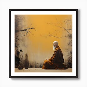 Meditation Series 02 By Csaba Fikker For Ai Art Depot 16 Art Print