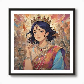 Royal Radiance Art Print