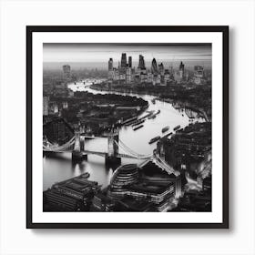 London Skyline 3 Art Print