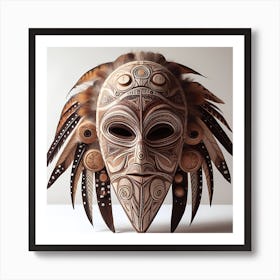 Face Mask Art Print