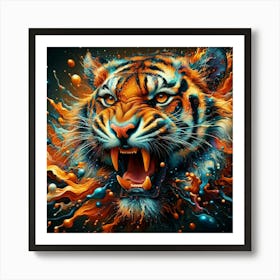 Tiger 4 Art Print