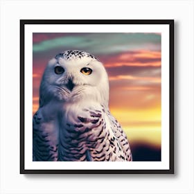 Snowy Owl 1 Art Print