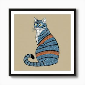 Blue Cat Affiche