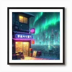 Urban Oasis 35 Art Print