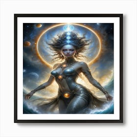 Default A Dramatic Oil Painting By Luis Royo Of The Ineffable 2 Art Print