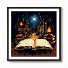 Vector Literature Reading Knowledge Education Learning Text Paper Page Story Novel Fictio (2) Art Print