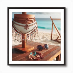 Beach crafts Vibes Art Print