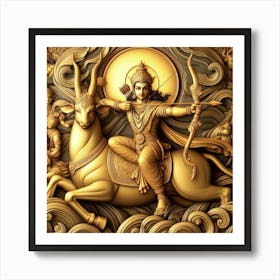 Lord Shiva 15 Art Print