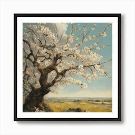 Blossoming Tree Art Print