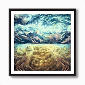 The Clouds Art Print