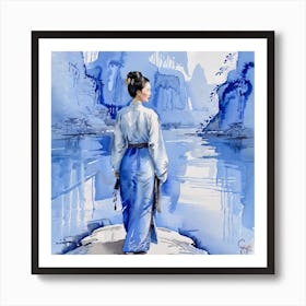 Chinese Woman 1 Art Print