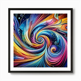 Abstract Painting 26 Art Print