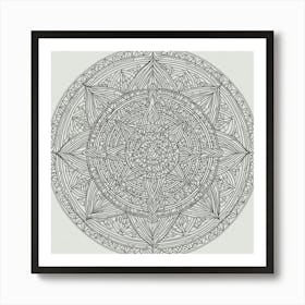 Mandala 4 Art Print