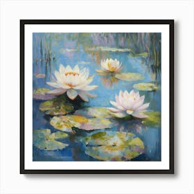 Water Lilies Art Print