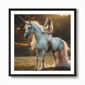 Unicorn Rider Art Print