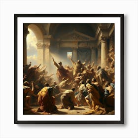 Crucifixion Of Jesus Art Print