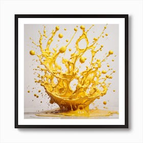 Splash Of Yellow Art Print