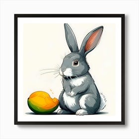 Easter Bunny Art Print