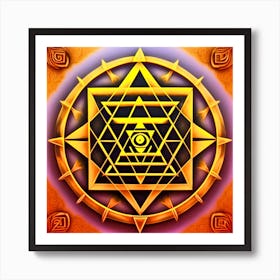 Sri Samadhi 8 Art Print