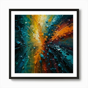 Abstract Painting 92 Art Print