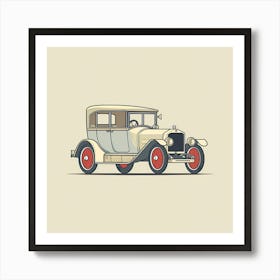 Car Wheels Vehicle Art Print