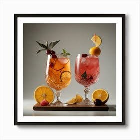 Default Cocktails As Works Of Art Aesthetic 0 Art Print