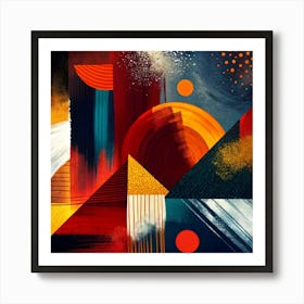 Abstract Painting 166 Art Print