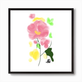 Bright Flowers  Art Print