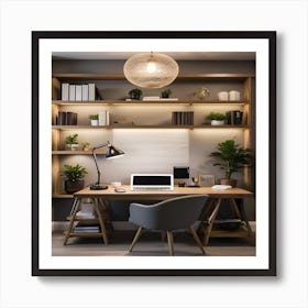 Home Office Art Print