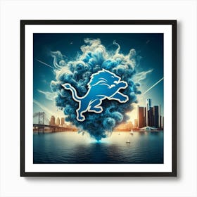 Detroit Lions 3 Affiche