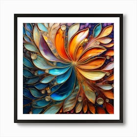 Abstract Painting 105 Art Print