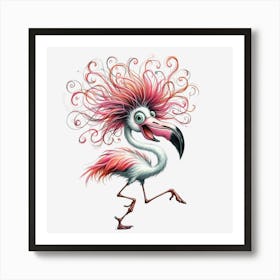 Flamingo 4 Art Print