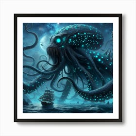 Octopus 1 Art Print