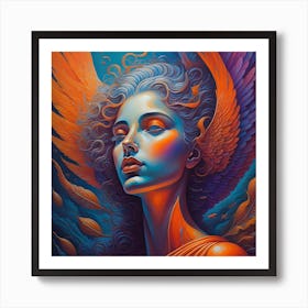 Angel Wings Art Print