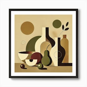 Nature Morte Abstract Art Print