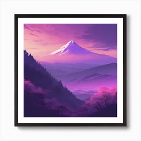 The Mountain's Majesty Art Print