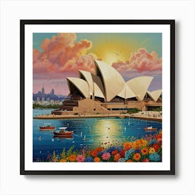 Sydney Opera House Art Print