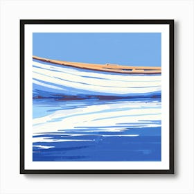 Boat On The Water Art Print