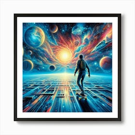 Space Odyssey Art Print