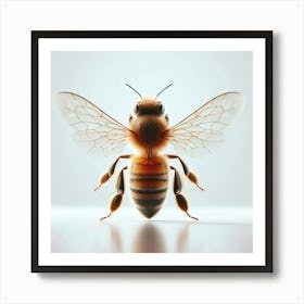 Bee Stock Photos & Royalty-Free Footage Art Print