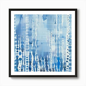 'Blue' 13 Art Print