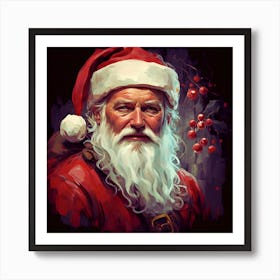 Santa Claus (Winter 2023) Art Print