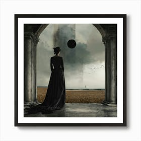 An Artistic Image With A Distinctive Composition (4) Art Print