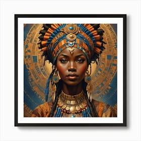 African Woman 1 Art Print