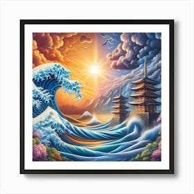 Great Wave Of Kanagawa Art Print